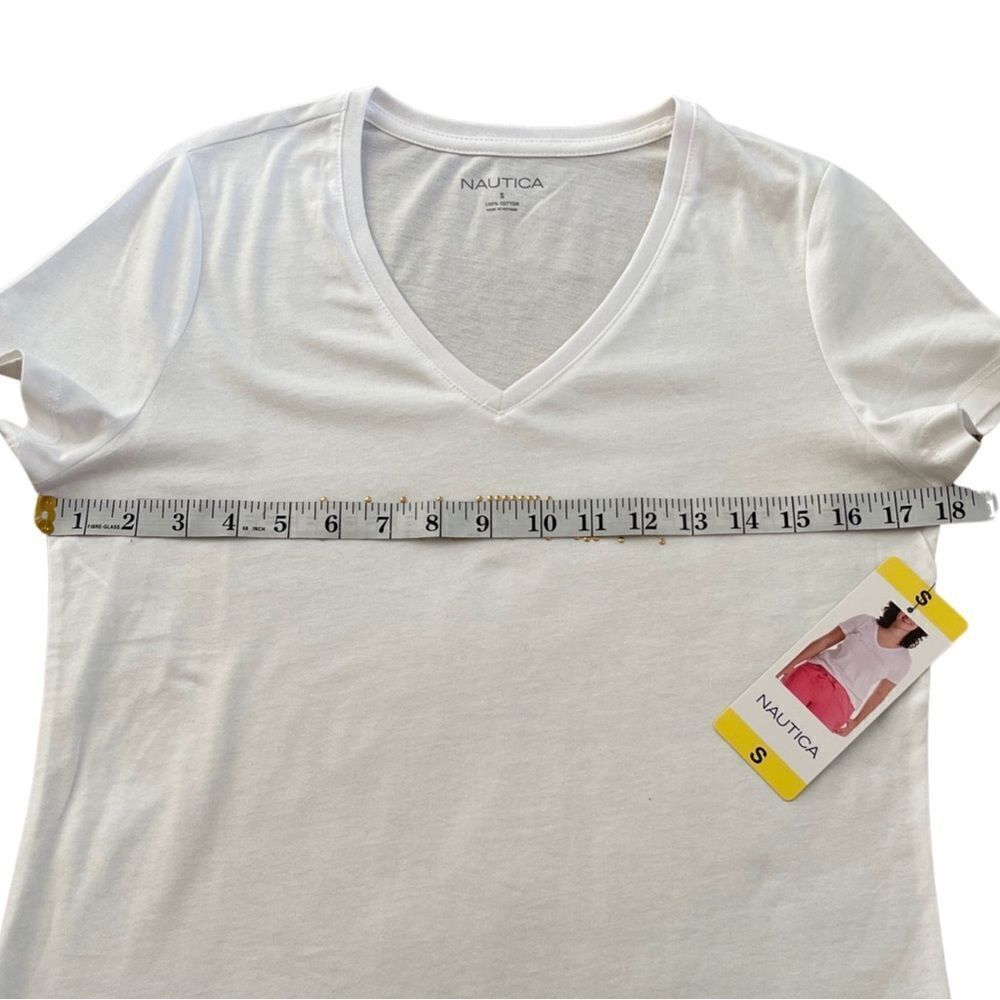 Nautica Studded Logo Crewneck T-Shirt • Small • NWT - Picture 9 of 13